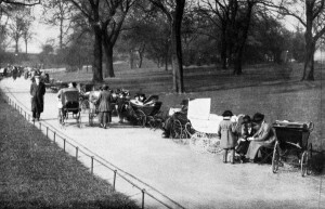 Spring_Scene_in_Hyde_Park_Nannies_with_Children_1